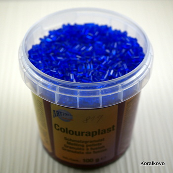 Colourplast modrý tm 100g